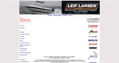 Desktop Screenshot of leiflarsenmarine.dk
